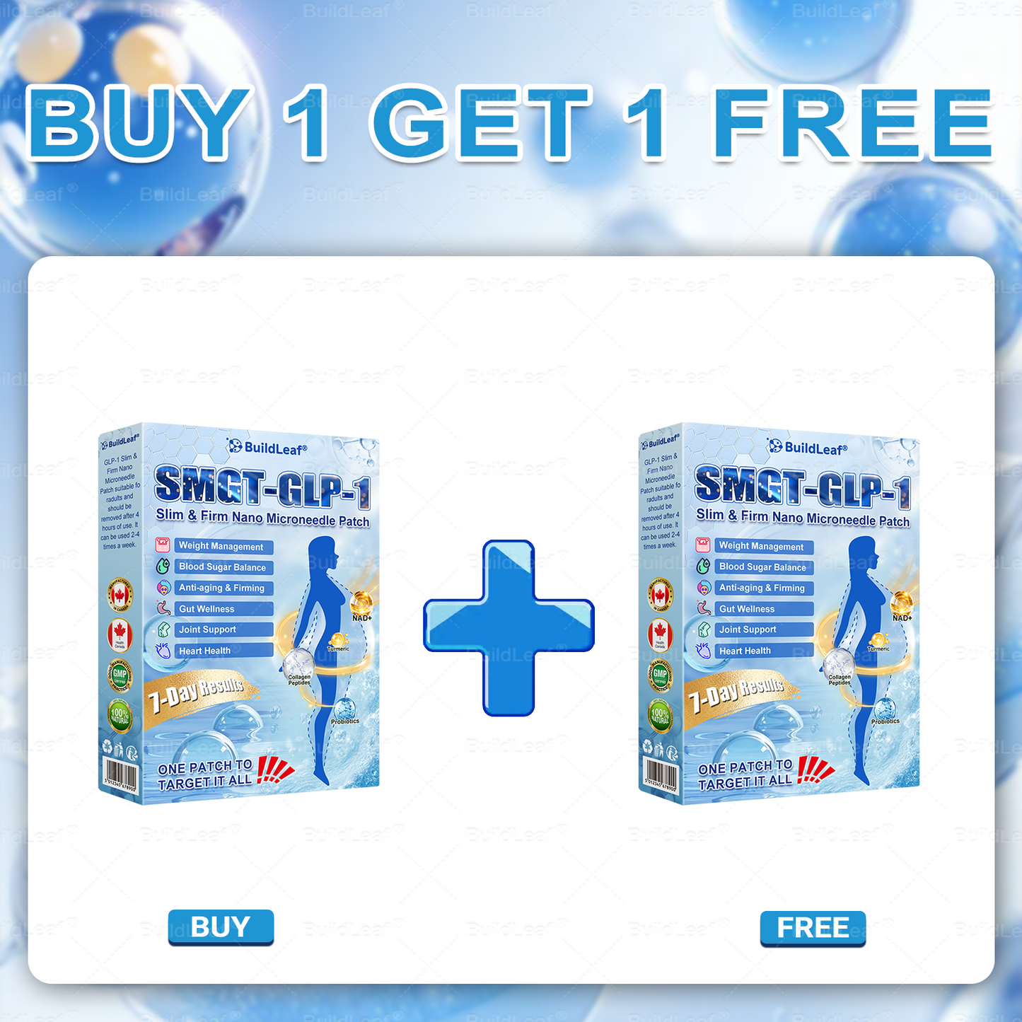 ๐๐๐๐ฅ๐ญ๐ก ๐๐๐ง๐๐๐ |๐ตuil๐ฑ๐ฟea๐ยฎ ๐ฎ๐๐-1 Slim & Firm ๐ano ๐icroneedle ๐atch with Collagen,Turmeric&Matrixyl 3000 ไธจObesity,Cardiovascular Diseas, Diabetes, Sleep Apnea, Joint Problems and More