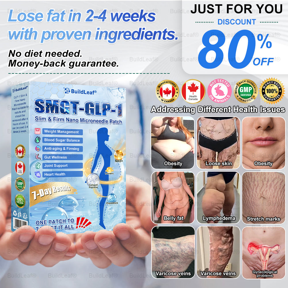 ๐๐๐๐ฅ๐ญ๐ก ๐๐๐ง๐๐๐ |๐ตuil๐ฑ๐ฟea๐ยฎ ๐ฎ๐๐-1 Slim & Firm ๐ano ๐icroneedle ๐atch with Collagen,Turmeric&Matrixyl 3000 ไธจObesity,Cardiovascular Diseas, Diabetes, Sleep Apnea, Joint Problems and More